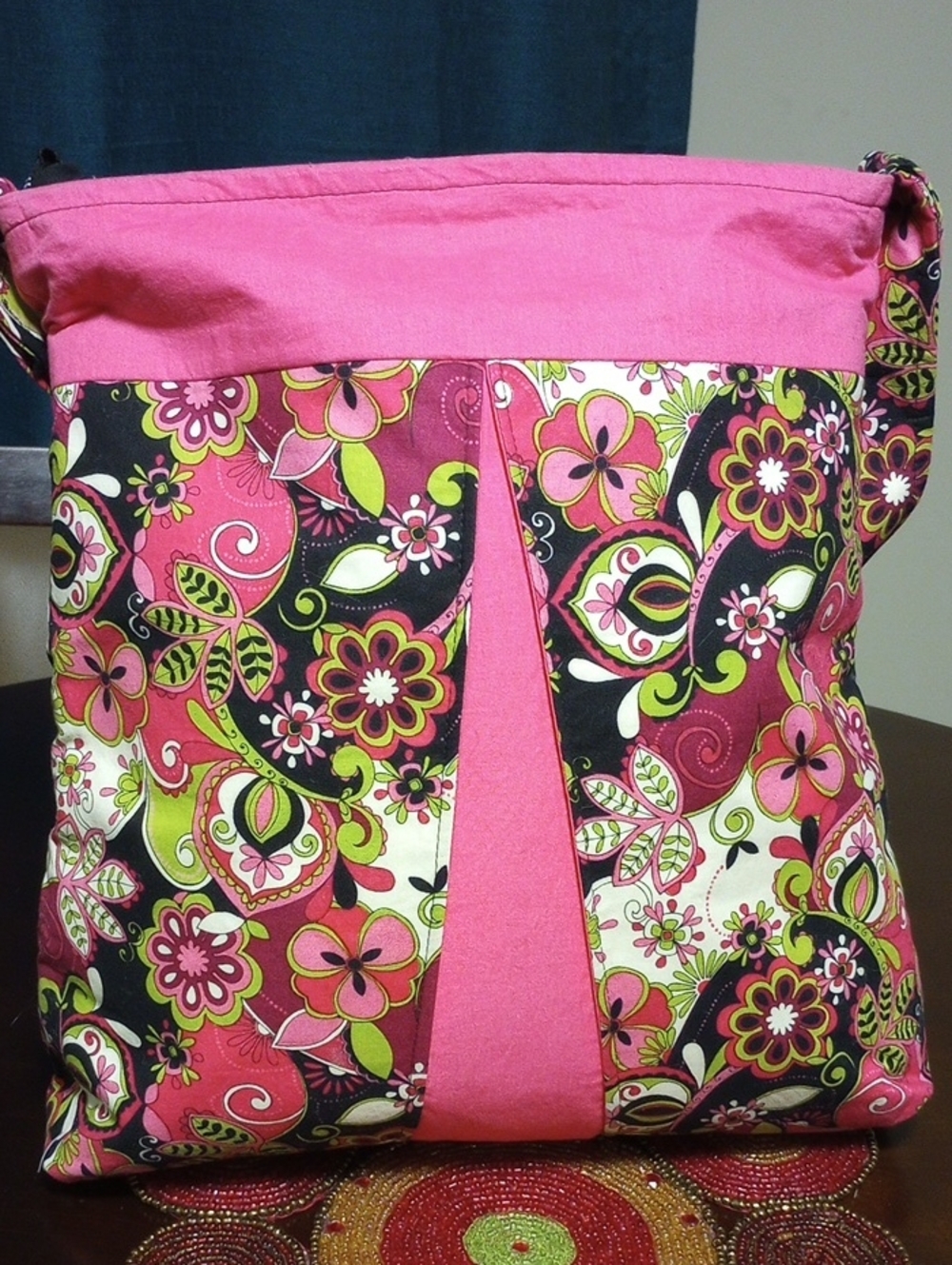 🧨New Floral Messenger Bag Pink Multi - Picture 6 of 16